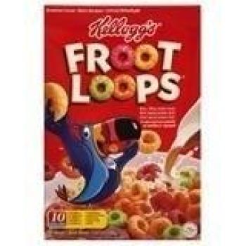 Kelloggs Cereal Fruit Loop 180g.