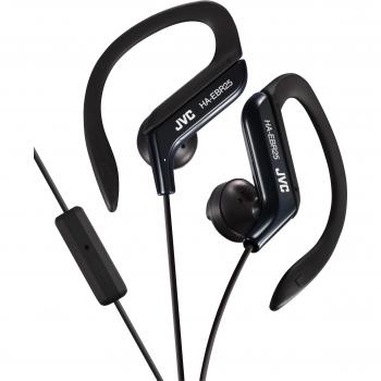 Auriculares de Clip JVC HA-EBR25-B-E con Controlador de Llamada, Color Negro