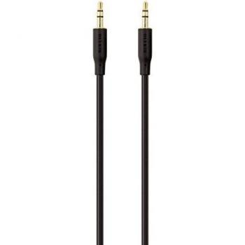 Belkin F3Y117BT2M - Cable de audio portátil, color negro