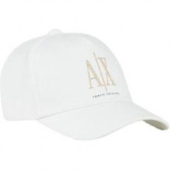Gorra Armani EA7 Beaded Logo Application Baseball Cap Blanco