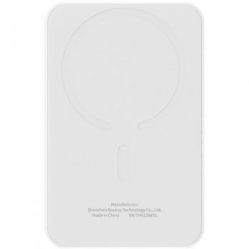 Baseus Powerbank 5000mAh con Carga Inalámbrica MagSafe 20W Blanca