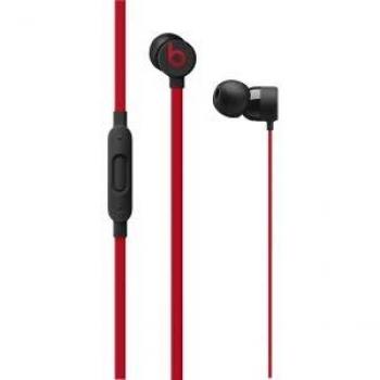 Beats mrtu2zm/A In-Ear Auriculares + C108 The Decade Collection, 3.5 mm Plug Defiant Negro/Red