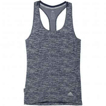 adidas SN Fitted Tnk W - Camiseta para mujer, color gris, talla XL