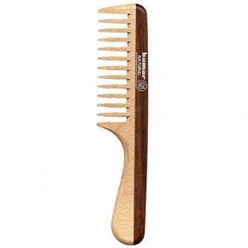 Peine desenredador de mango de madera fresno