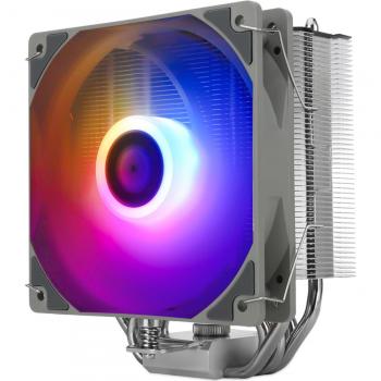 Disipador de CPU Thermalright Assassin King 120 SE ARGB - Refrigeración por aire 120mm, aluminio, color negro y gris