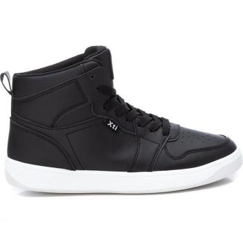 Deportivas botín XTI color negro con cierre de cordón