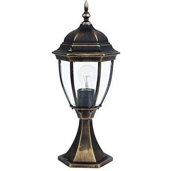 Farola exterior Rabalux Toronto H49,5cm IP44 dorado antiguo