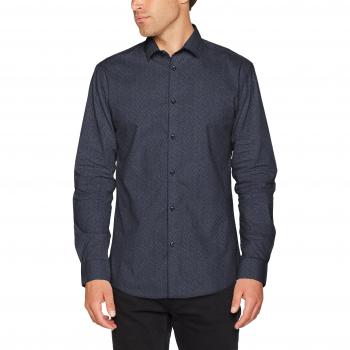 SELECTED HOMME Shdonenew-Mark Shirt Ls Sts, Camisa para Hombre, Multicolor