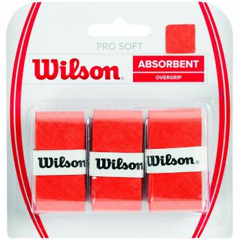 Wilson Pro Soft 3 Pack, Overgrips Raqueta Unisex Adulto, Arado