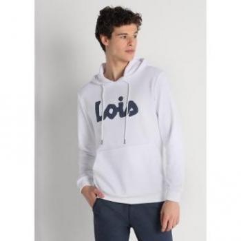Lois Jeans - Sudadera con Capucha 135263 Blanco
