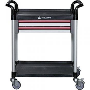 Toolcraft carro de servicio con 2 cajones 553941 tamaño: