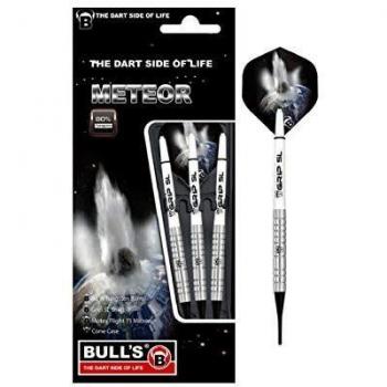 Bulls Meteor MT3 Soft Dart, Unisex, 17446, Plata, 16g