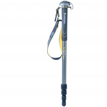 Vanguard Veo 2 Am-204 - Monopie de Aluminio y bastón, 140cm, 4kg, Color Negro y Gris