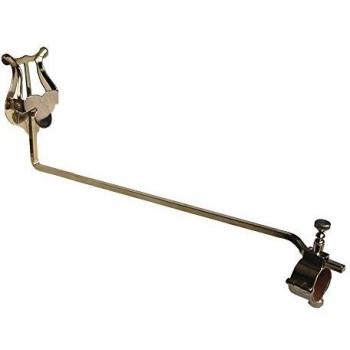 Atril marcha trombón, ajustable, soporte Ø19.5 mm