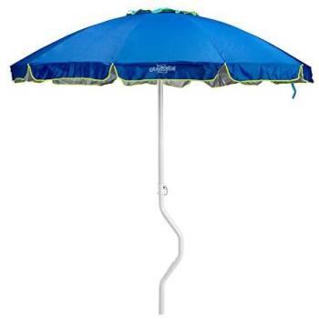 Sombrilla de Playa GiraFacile 220 cm Antiviento Protección UV Apollo Color Azul Marino