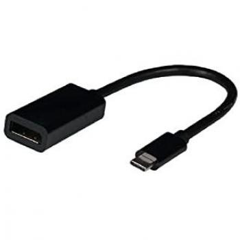 Adaptador USB Tipo C a DP 1.4, 8K a 60Hz, 0.2 m, negro
