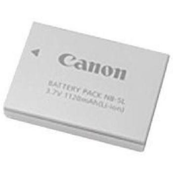 Batería Canon NB-5L para IXUS 800/850/900/950/960, SX200/SX210/SX220/SX230, S100/S110