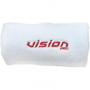 Vision Pro XL - Muñequera Unisex, Color Blanco/Rojo, Talla única