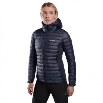 Montane Women's Icarus Lite Lightweight Insulated Hoodie - Eclipse Blue, Size 12