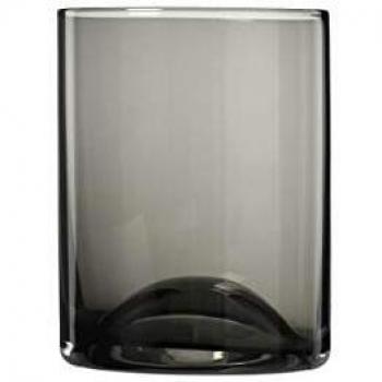 blomus 63829 Wave, vasos de cristal, negro, 10 x 8 cm