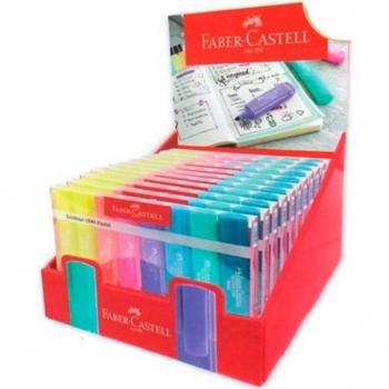 Faber Castell Marcador Textliner 1546 Pastel Expositor 10+1