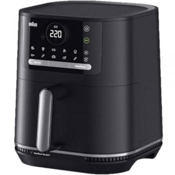 Freidora de aire Braun MultiFry 5 2 en 1 HF5050 Independiente 5,7 L 2000 W Negro y Gris