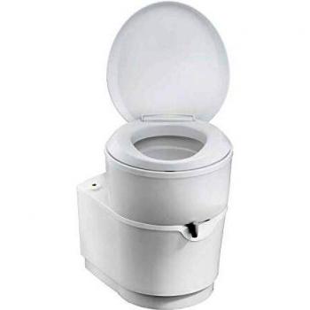 Inodoro químico integrado Thetford C223-S con sistema de cassette, dimensiones 365 x 580 x 495 mm