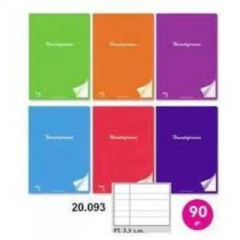 Libreta Pacsa Noventagramos A5+ Pauta 3,5 (48h)