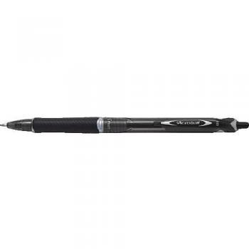 Pilot - Lote de 6 bolígrafos acroball-begreen punta mediana, color negro
