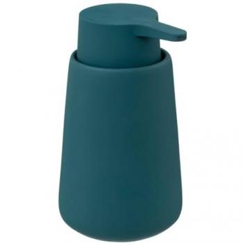 Dosificador de jabón cerámico colorama 250 ml azul petróleo - 5five