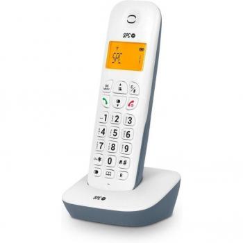 SPC Air 7300 Telefono Fijo Inalámbrico Blanco, GAP, Pantalla Retroiluminada 35x22mm, Identificación de Llamadas, Conexión a Red Telefónica, Modo M