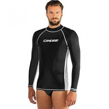 Cressi Rash Guard-Camiseta para Hombre Manga Larga en Tejido elástico Filtro de protección UV UPF 50+
