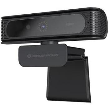 Cámara Web Conceptronic AMDIS09B 1080P Full HD USB 2.0 con Micrófono Incorporado