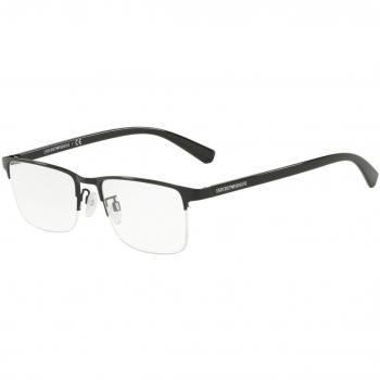 Emporio Armani EA1085D Asian Fit 3014 Armazones y Lentes Recetados para Hombre Negros