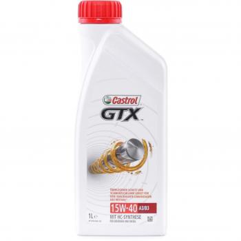 Aceite de motor Castrol GTX 15W40 A3/B3 1L