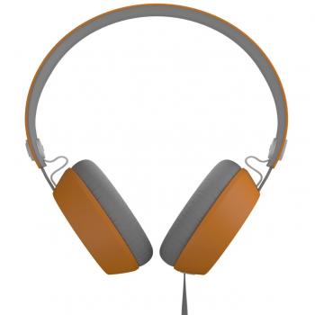Coloud Boom Blocks - Auriculares, color gris y naranja