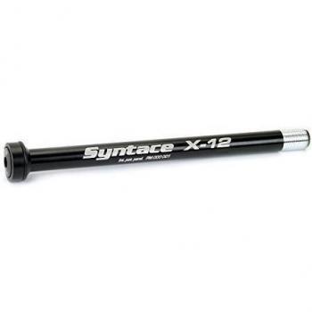 Syntace Eje pasante X12 Accesorios buje 150+ negro 2016