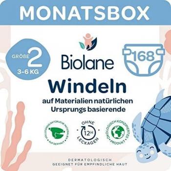 Pañales Naturales Biolane 28 Pañales Tamaño 2 (3-6 Kg