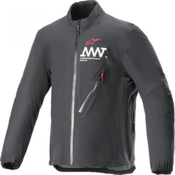 Chaqueta de Moto Alpinestars AMT Storm Gear Drystar XF Negra, textil impermeable, talla 3XL
