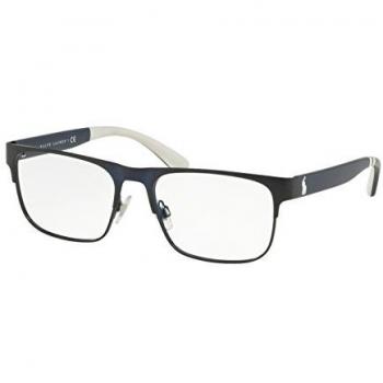 Polo Ralph Lauren 0PH1178, Monturas de Gafas para Hombre, Matte Navy Blue, 56