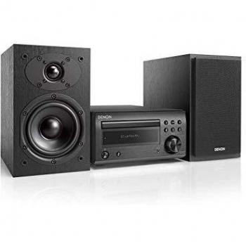 Denon D-M41 Home audio mini system 60W Negro, Plata - Microcadena