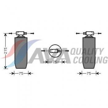 Secador de Aire Acondicionado Highway RED056