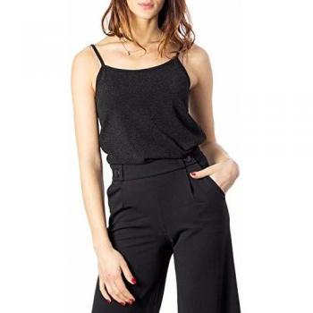JACQUELINE de YONG Tanque Mujer Large Negro