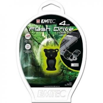 Emtec EKMMD4GM313 - Memoria USB de 4 GB, diseño Panther