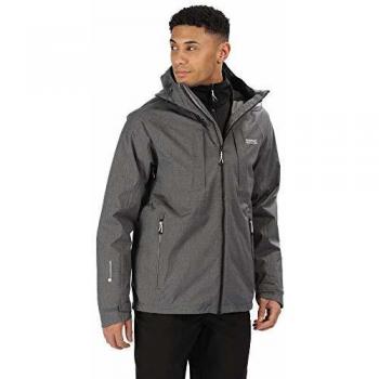 Regatta Glyder V - Chaqueta de senderismo técnica 3 en 1 impermeable y transpirable para hombre con forro suave interior 3 en 1, Hombre, Chaqueta 3 en 1, RMP269 91B95, Imán