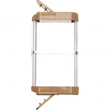 Highlander CP059 - Molinillos de especias, color transparente