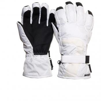 Sinner Addala - Guantes de esquí, color blanco - blanco, tamaño S