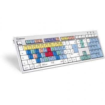 Teclado LogicKeyboard Cubase/Nuendo ALBA DE (Mac) USB QWERTZ Alemán Multicolor