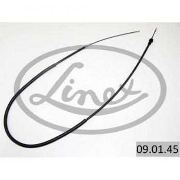 Cable de freno de estacionamiento LINEX 09.01.45 Derecha