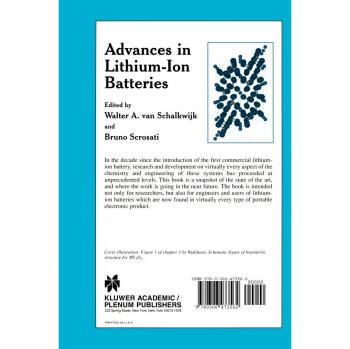 Springer Innovations in Lithium-Ion Battery Technology